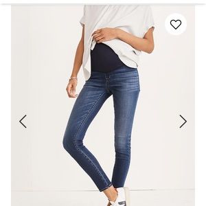 Madewell Over the Belly Tencel Skinny-Danny Wash